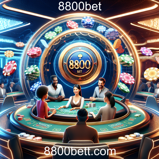 Experimente a Emoção do Cassino Ao Vivo no 8800bet